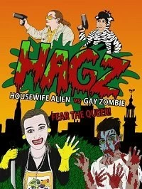 Постер Домохозяйка пришелец против Гея зомби (Housewife Alien vs. Gay Zombie)