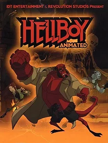 Постер Хеллбой: Железные ботинки (Hellboy Animated: Iron Shoes)