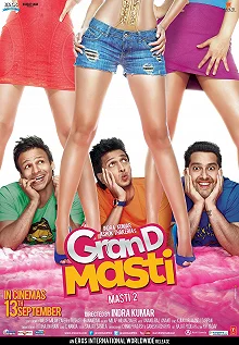 Постер Отрываясь по полной 2 (Grand Masti)