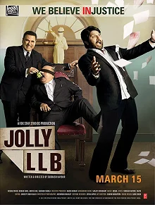 Постер Джолли — бакалавр юридических наук (Jolly LLB)